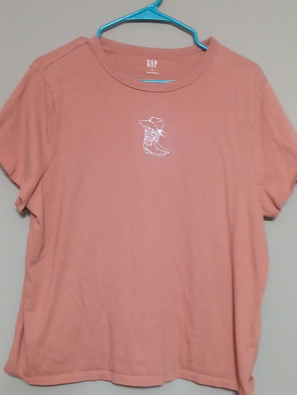 Womens Xl Gap Cowgirl Tshirt